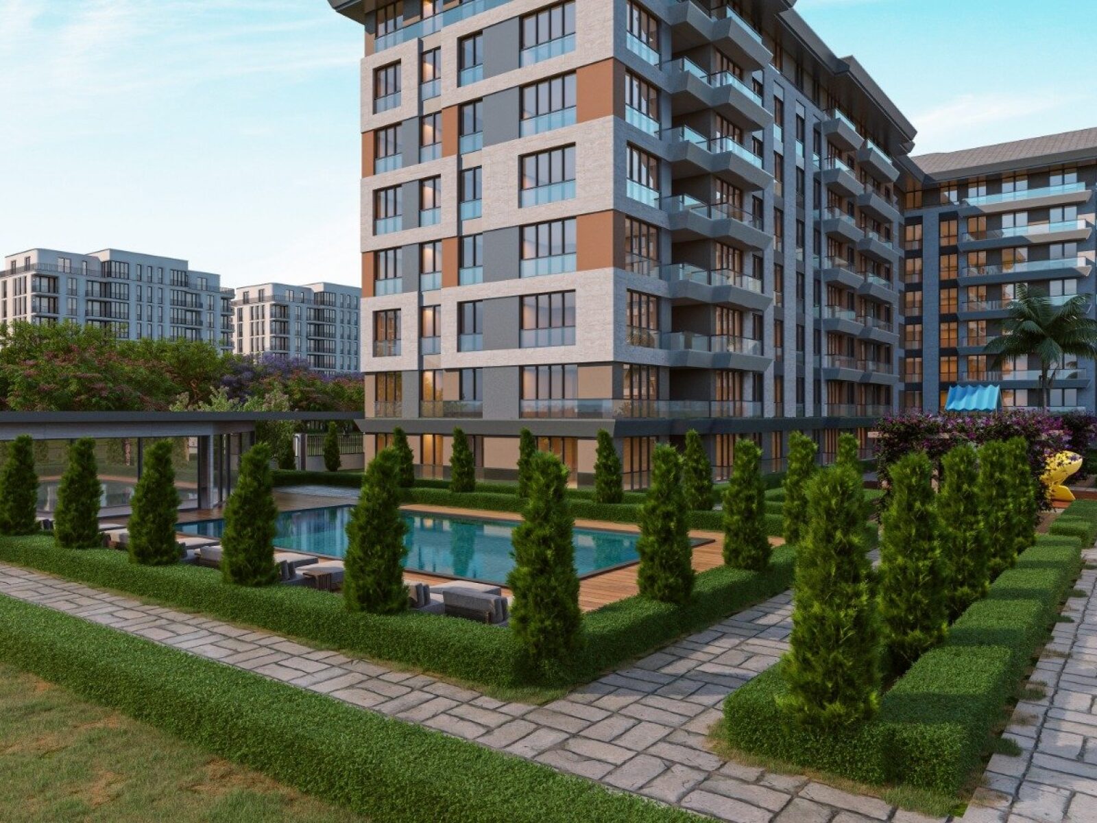 05-Shared-pool-apartments-for-sale-Istanbul-3024