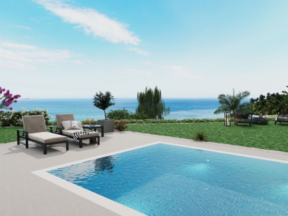 01 Sea view luxury villa for sale Bodrum Yalikavak 2297