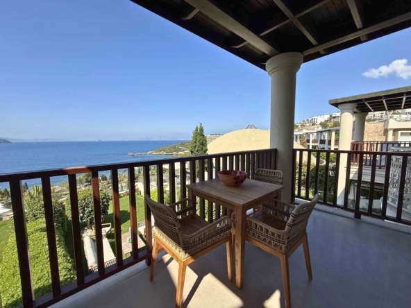 01 Sea view luxury apartment for sale Bodrum 2358