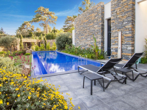 2398 bodrum Private Sanctuary Modern Stone Architecture 10